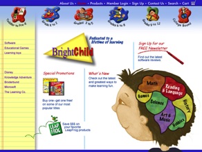 Bright Child educational software